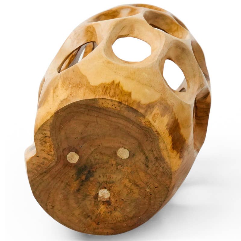 15" Teak Root Vase
