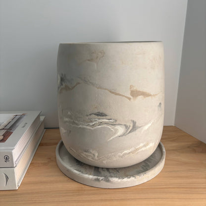 Luma - 7.5” Concrete Planter Pot