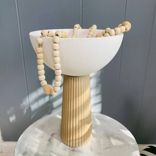 Leo - Concrete Pedestal Bowl