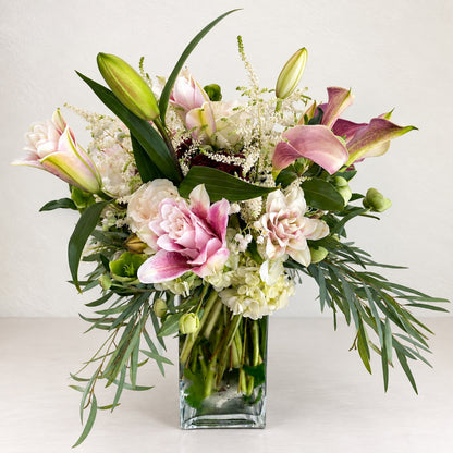 Designer's Choice in a Glass Vase