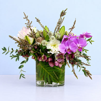 Designer's Choice in a Glass Vase