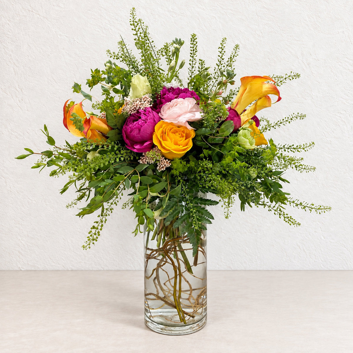 Designer's Choice in a Glass Vase