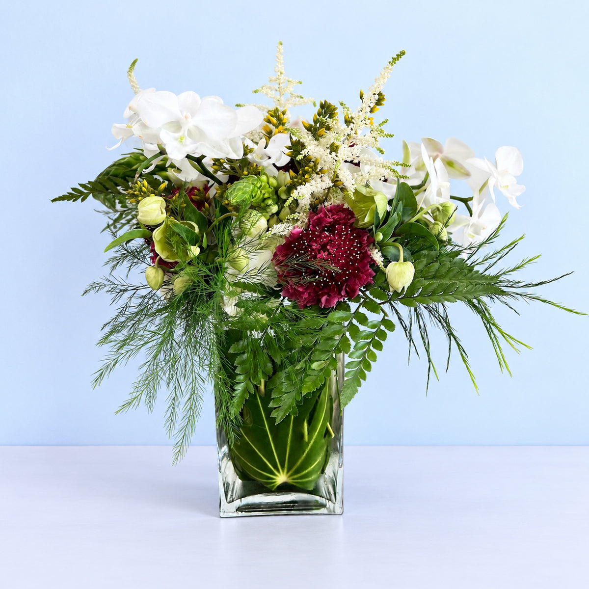 Designer's Choice in a Glass Vase