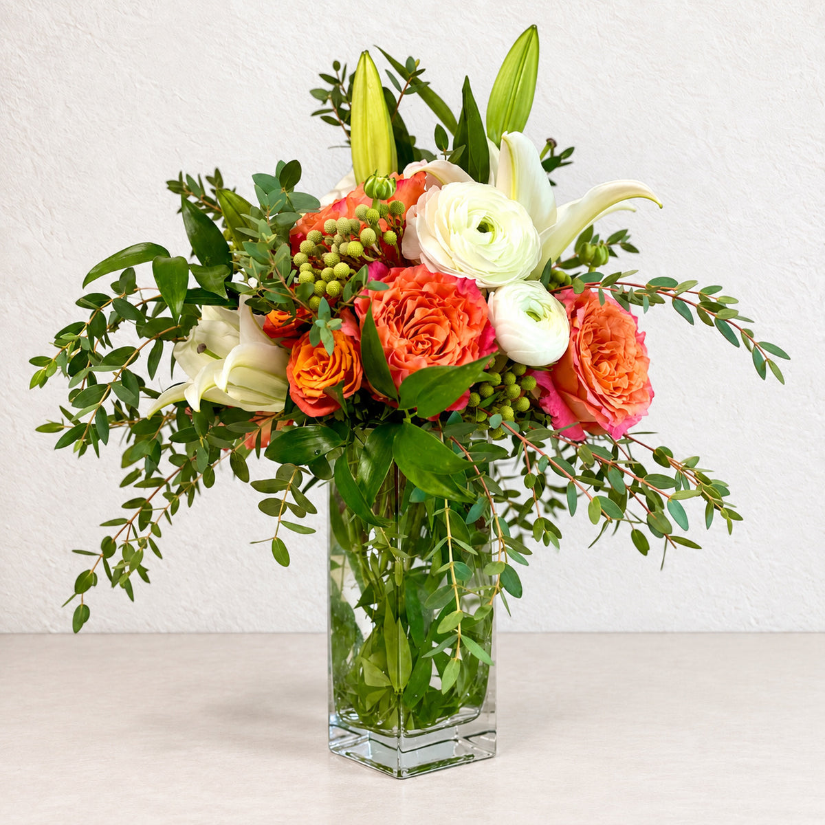 Designer's Choice in a Glass Vase