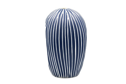 Deep Blue Porcelain Vase