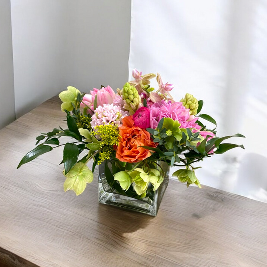 Designer's Choice in a Glass Vase