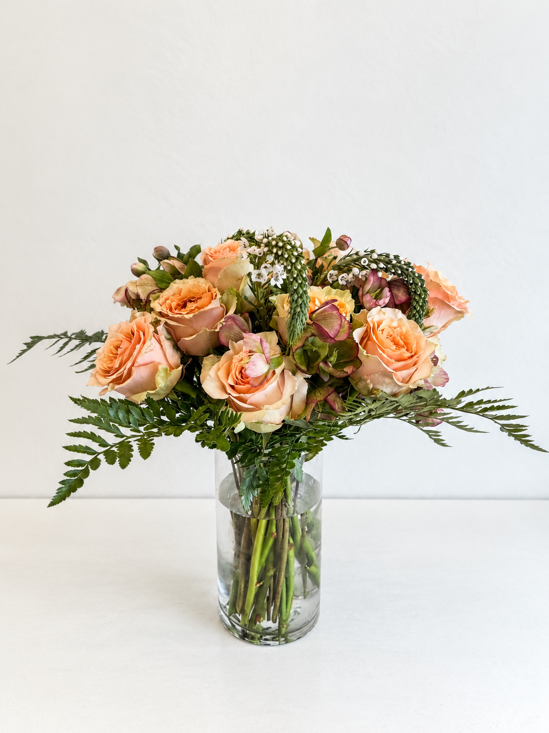 Dozen Roses in a Vase