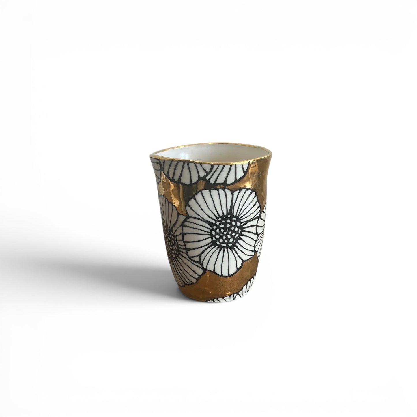 6" Vase - Solid 22K Gold