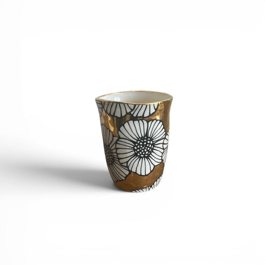 6" Vase - Solid 22K Gold