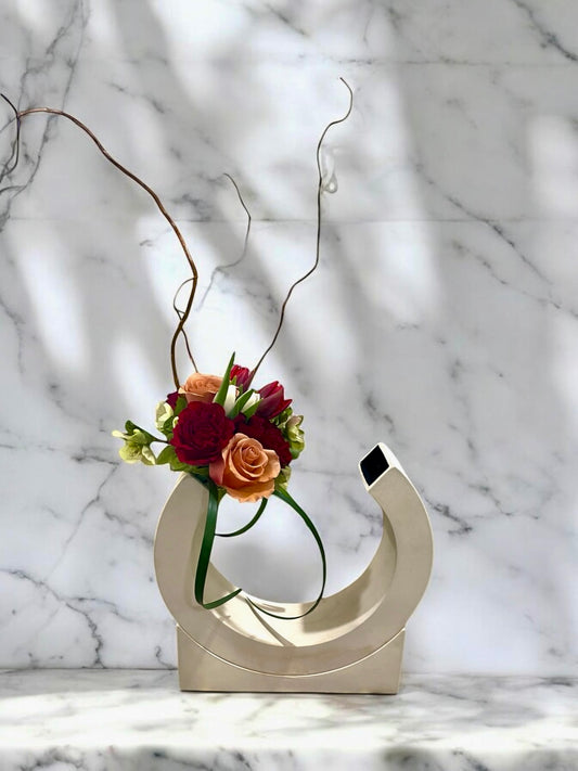 Chanel Vase - White