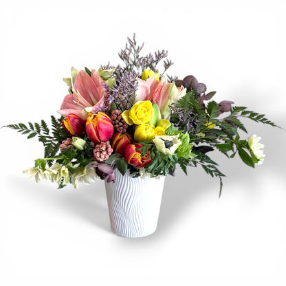 Ceramic Flower Display