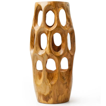 15-Inch Multi Home Teak Root Vase